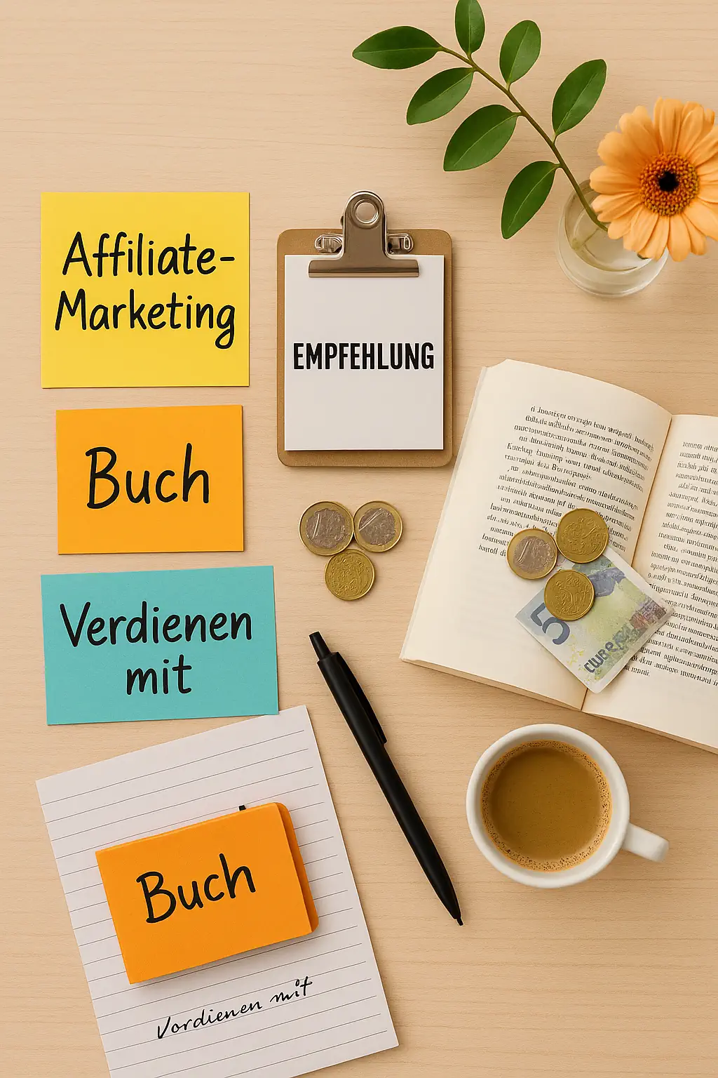 Affiliate-Marketing für dein Buch