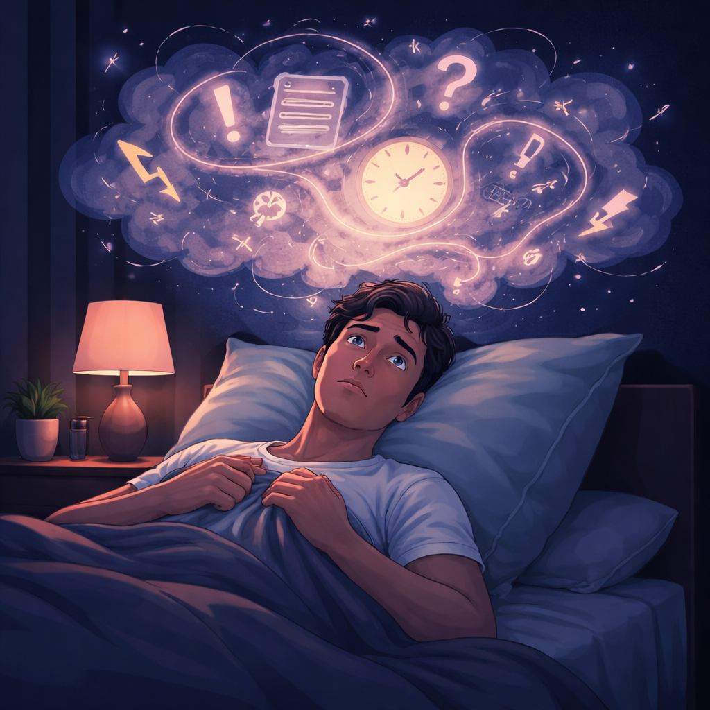 So stört Stress unseren Schlaf.