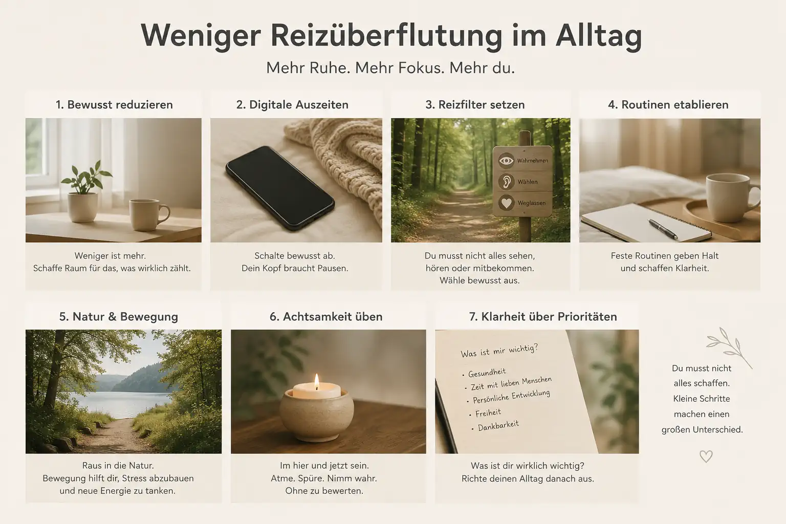 Reizüberflutung im Alltag